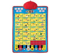 Lexibook, La Pat Patrouille, Poster éducatif bilingue, vocabulaire, Musique, Quiz, JCMAT10PAi1