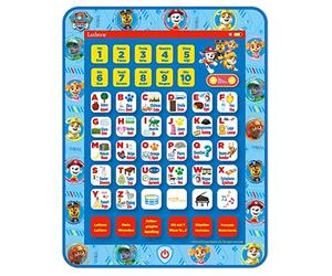 Lexibook, La Pat' Patrouille, Tablette éducative bilingue, Jouet pour Apprendre Les Lettres Chiffres vocabulaire et Musique, Langues Français / Néerlandais, Bleu, JCPAD002PAi10