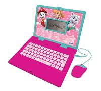 Lexibook, La Pat'Patrouille, Ordinateur éducatif bilingue Français/Néerlandais, Jouet pour Enfants avec 124 activités pour Apprendre, s'amuser et Jouer du Piano, Rose, JC598PAGi10LXB