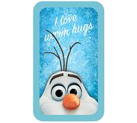 Lexibook, La Reine des Neiges, Batterie Externe 4000mAh avec ventouses de Fixation, Compatibilité Universelle, Câble Micro USB Inclus, Bleu/Blanc, PB2600FZ