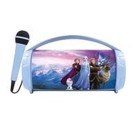 Lexibook Enceinte Bluetooth sans fil La Reine des Neiges – Lumineuse avec micro – Multicolore TU