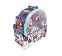 Lexibook, La Reine des Neiges Kit d'Instruments, K360FZ | 7 instruments, Tambour, Maracas, Castagnettes, Harmonica, Flûte à bec, Trompette