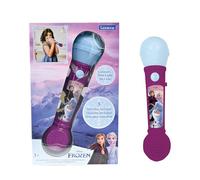 Lexibook La Reine des neiges Microphone Lumineux pour Enfant, Jeu Musical, Haut-Parleur intégré, Effets Lumineux, mélodies de démonstrations incluses, Violet/Bleu, MIC80FZLXB