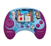 Lexibook, La Reine des Neiges, Power Console®, Console de Jeux éducative bilingue Français/Anglais avec 100 activités, JCG100FZi1