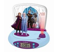 LA REINE DES NEIGES 2 Réveil projecteur avec effets sonores et veilleuse intégrée