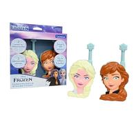 Lexibook Talkies-walkies La Reine des Neiges 3D - Portée 500 m, 2 canaux, Clip ceinture Bleu TW18FZ