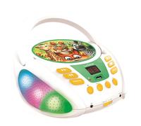 Lecteur CD Bluetooth Animaux - LEXIBOOK - Effets Lumineux - USB - Enfant blanc TU