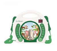LEXIBOOK Lecteur CD portable enfant Animals 2 micros--10% sur l'appli aujourd'hui seulement
