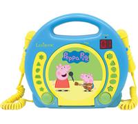 Lexibook Lecteur CD portable avec 2 microphones Peppa Pig