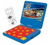 Lecteur DVD portable enfant Pat Patrouille - LEXIBOOK - écran LCD 7? - batterie rechargeable bleu TU