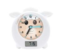 Lexibook Coach Léon Mon Compagnon pour Bien s'endormir, veilleuse, simulateur d'aube et conteur d'histoire, avec câble Secteur, Blanc, Langue française, RLT101FR