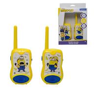 Lexibook Les Minions Talkies-Walkies, Jeu de Communication pour Enfant, 2 canaux, Clip Ceinture, à Piles, TW12DESLXB