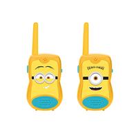 Lexibook, Les Minions Talkies-Walkies, TW12DES | Portée 200m/650ft, 2 canaux, jeu de communication, clip ceinture, sur pile