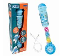 Lexibook, Les Schtroumpfs Micro Lumineux, MIC90SFLXB | Enceinte intégrée, Effets lumineux, Entrée AUX, Bleu