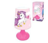Lexibook, Licorne, Mini Lampe de Chevet Sans Fil et Veilleuse, MLT10UNI