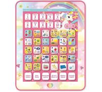 Tablette Éducative Bilingue Licorne En Français Et En Anglais Multicolore TU