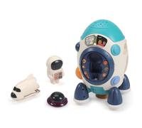 Lexibook - Ma fusée avec projecteur d’étoiles - Connaissances spatiales, quizz, musiques... (Français)