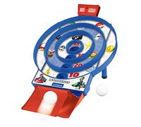 Lexibook Jeu d'adresse électronique Target Shoot Mario Kart - écran LCD, 2 balles, bleu TU