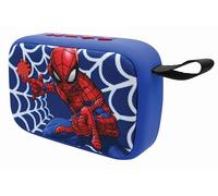 Lexibook - Marvel Spider-Man - Enceinte Portable Bluetooth, sans-Fil, USB, Carte TF, Batterie Rechargeable, Bleu/Rouge, BT018SPLXB