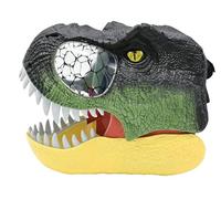 Lexibook, Masque de Dinosaure, Mâchoire Mobile, Jouet réaliste avec rugissements et Effets Lumineux, Facile à Mettre, Vert, RPDINO01