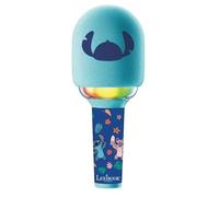 Lexibook - Microphone Karaoke Stitch - 3 modes et 4 effets sur la voix - Recharge USB-C - Bluetooth Sans fil