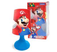 Lexibook Mini Lampe de Chevet veilleuse sans Fil Nintendo - Lampe Multicolore Nintendo - Rouge MLT10NILXB