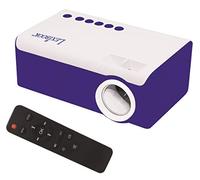 Lexibook Mini vidéoprojecteur HD PJR150, home cinéma, haut-parleur intégré, HDMI/USB, Bleu/Blanc