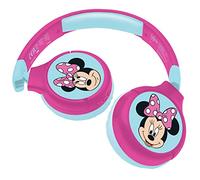 Casque audio Bluetooth et filaire pour enfants avec limitation de son - Minnie rose TU