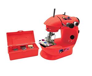 Lexibook, Miraculous Machine à Coudre, SW100MI | Accessoires inclus, lumière et pédale, jeu de rôle création de mode, Rouge
