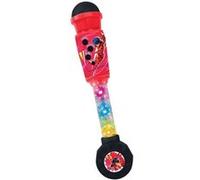 LEXIBOOK - MIRACULOUS - Microphone avec tube lumineux, mélodies et effets sonores G