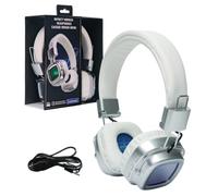 Lexibook, Miroir Infini, Casque Pliable, Argent, HPBTL10LXB | Finition miroir élégante avec effet lumineux infini, bandeau réglable et design portable pour une écoute quotidienne !!
