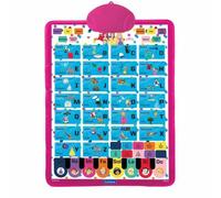 Lexibook Mon Poster Abécédaire Éducatif Parlant Bilingue Français-Anglais Princesses Disney - Pour Apprendre L'alphabet, Du Vocabulaire Et L'orthographe
