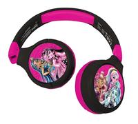 Casque 2 en 1 monster high bluetooth et filaire avec limitation de son multicolore TU