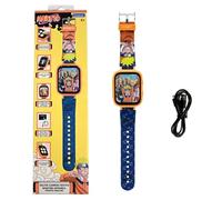 Lexibook, Naruto, Montre Appareil Photo Selfie, Écran Tactile HD, Appareil Photo 720p, Lecteur MP3, Haut-Parleur intégré, Dictaphone, Podomètre, 5 Jeux, Orange/Bleu, DMW070NA
