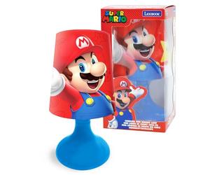 Lexibook, Nintendo Veilleuse, MLT10NI | Sans fil, lumière multicolore, Rouge