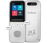 Lexibook NTL3000 Traducteur 2-137 langues Traducteur de langue instantané, traducteur multilingue, traduction de photos, traduction de mémos, parler, prise casque, WLAN et hors ligne
