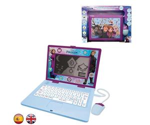Lexibook Ordinateur bilingue Frozen avec 170 activités