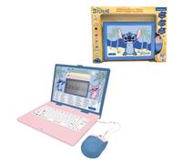 Lexibook Ordinateur éducatif bilingue avec 164 activités au design Stitch (EN/FR)
