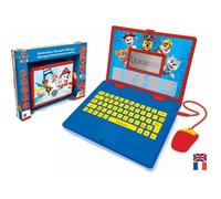 LEXIBOOK - Ordinateur éducatif bilingue La Pat 'Patrouille - 124 activités (Français/Anglais) - Dès 4 ans