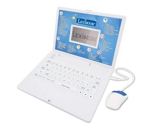 Lexibook, Ordinateur Éducatif Enfant, JC598i1 | Français/Anglais, 124 activités, Maths, Logique, Lecture de l'heure, Musique