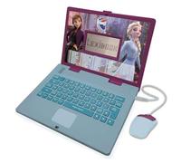 LEXIBOOK - Ordinateur éducatif bilingue La Reine des Neiges - 124 activités - Dès 4 ans