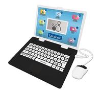 Lexibook, Ordinateur Portable éducatif bilingue Anglais/Français, 124 activités de Langue, écriture, mathématiques, logique, Musique et Jeux, Garçons et Filles, JC498i1