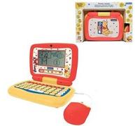 LEXIBOOK - Ordinateur portable éducatif Winnie l'ourson parlant bilingue - 40 activités en français et anglais