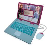 Lexibook Ordinateur éducatif Disney Frozen 2 bilingue Espagnol/Anglais 124 activités Bleu/Violet