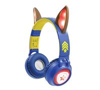 Lexibook, Pat' Patrouille Casque Bluetooth, HPBT015PALXB | Oreilles de Chase, Effets lumineux, limite 85dB, Pliable, rechargeable