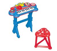 Lexibook Pat' Patrouille Clavier électronique, siège, Microphone, Lecteur MP3, Effets sonores, mélodies de démonstration, Bleu/Rouge, K707PALXB