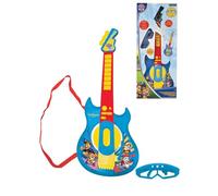 Lexibook Paw Patrol La Pat'Patrouille Chase Guitare électronique Lumineuse avec Micro, Lunettes avec Microphone, mélodies, 2 Modes de Jeu, Prise pour MP3, Bleu/Rouge, K260PALXB
