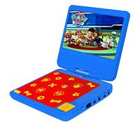 Lexibook Lecteur DVD portable enfant Pat Patrouille écran LCD 7? batterie rechargeable bleu TU