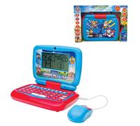Lexibook, La Pat' Patrouille, Ordinateur Portable éducatif bilingue FRANÇAIS/Anglais, 40 activités, Méthode syllabique et ludique, 3 Histoires animées, Clavier et Souris réalistes, JC398PAi1LXB