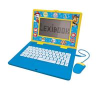 Lexibook - La Pat' Patrouille - Ordinateur Éducatif Bilingue Français/Anglais, Jouet pour Enfants, 170 Activités pour Apprendre, S'amuser et Jouer du Piano, Grand écran - JC599PAi1LXB